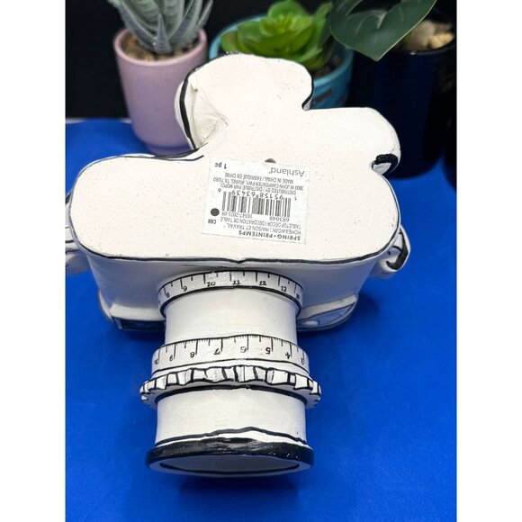 Ceramic Camera Sculpture Decorative Table Top Decor - Picture 7 of 8